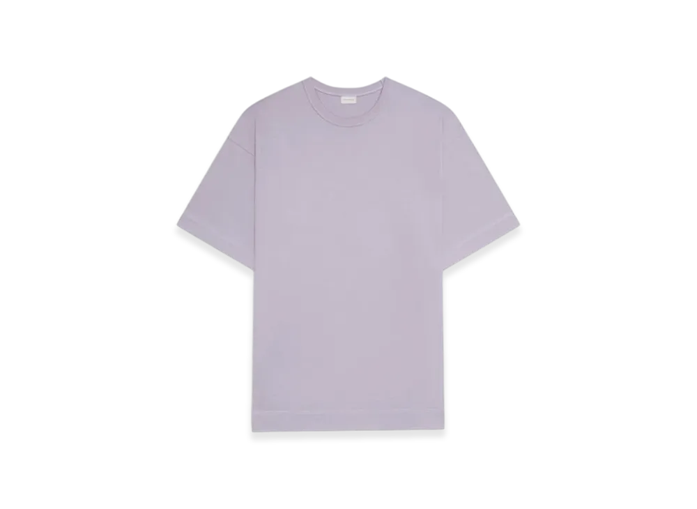 DRIES VAN NOTEN Oversized Cotton Tee "Lilac"