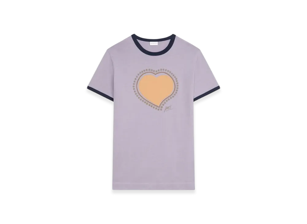 DRIES VAN NOTEN Archive Print Tee "Lilac"
