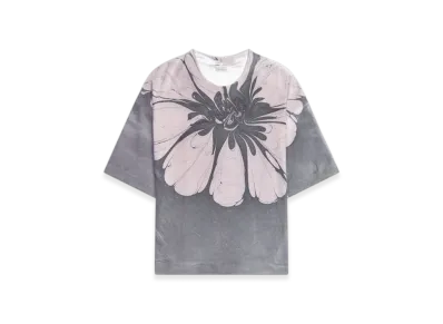 DRIES VAN NOTEN Oversized Cotton Tee "Dessin A"
