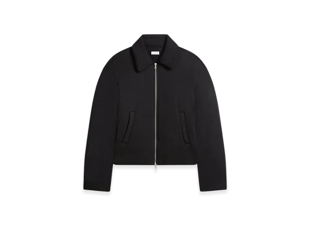 DRIES VAN NOTEN Puffed Cotton Jacket "Black"