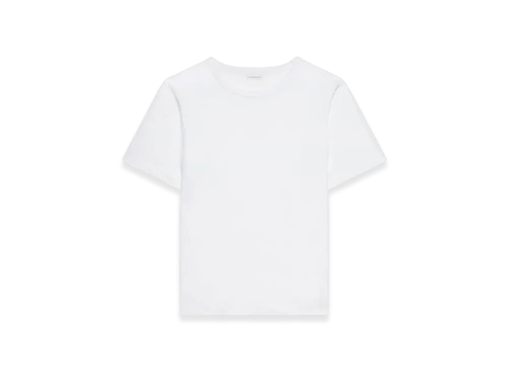 DRIES VAN NOTEN Regular Cotton Tee "White"