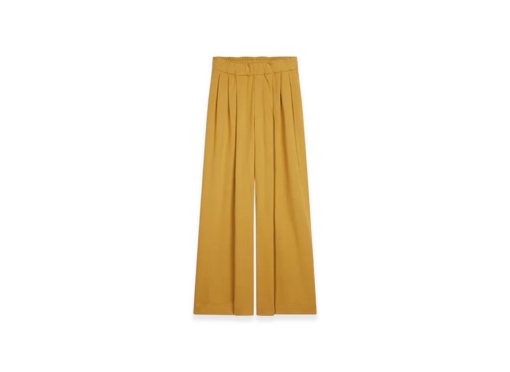 DRIES VAN NOTEN Pleated Sweatpants "Ocra"