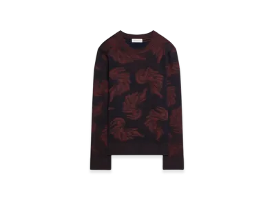 DRIES VAN NOTEN Jacquard Sweater "Navy"