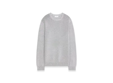 DRIES VAN NOTEN Metallic Sweater "Silver"