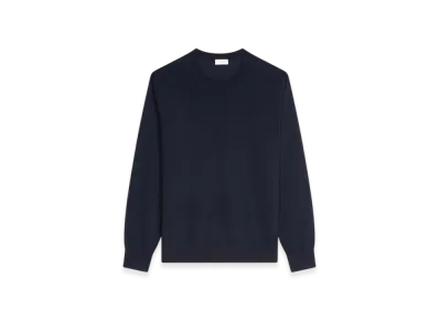 DRIES VAN NOTEN Merino Wool Sweater "Navy"