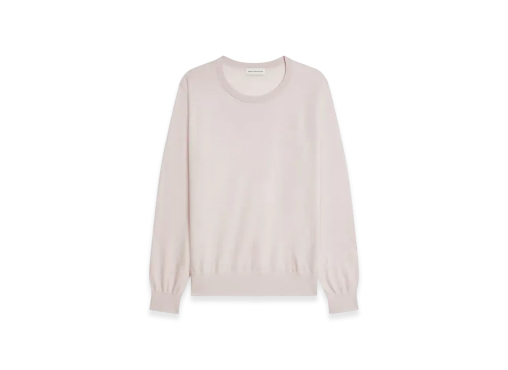 DRIES VAN NOTEN Merino Wool Sweater "Light Rose"