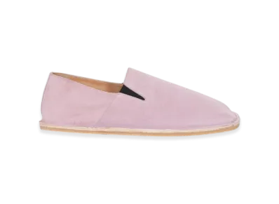 DRIES VAN NOTEN Suede Espadrilles "Rose Quartz"