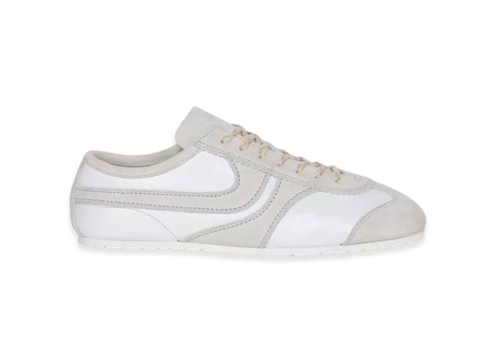 DRIES VAN NOTEN Suede Sneakers "White"