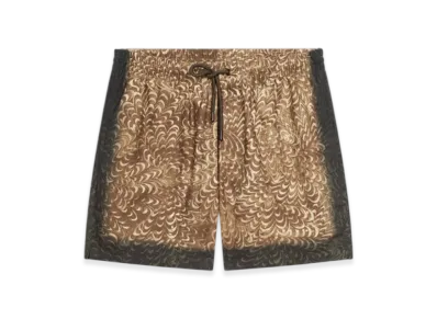 DRIES VAN NOTEN Printed Swim Shorts "Ocra"