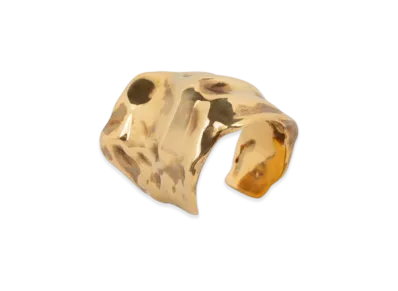 DRIES VAN NOTEN Anatomic Ring "Mat Gold"