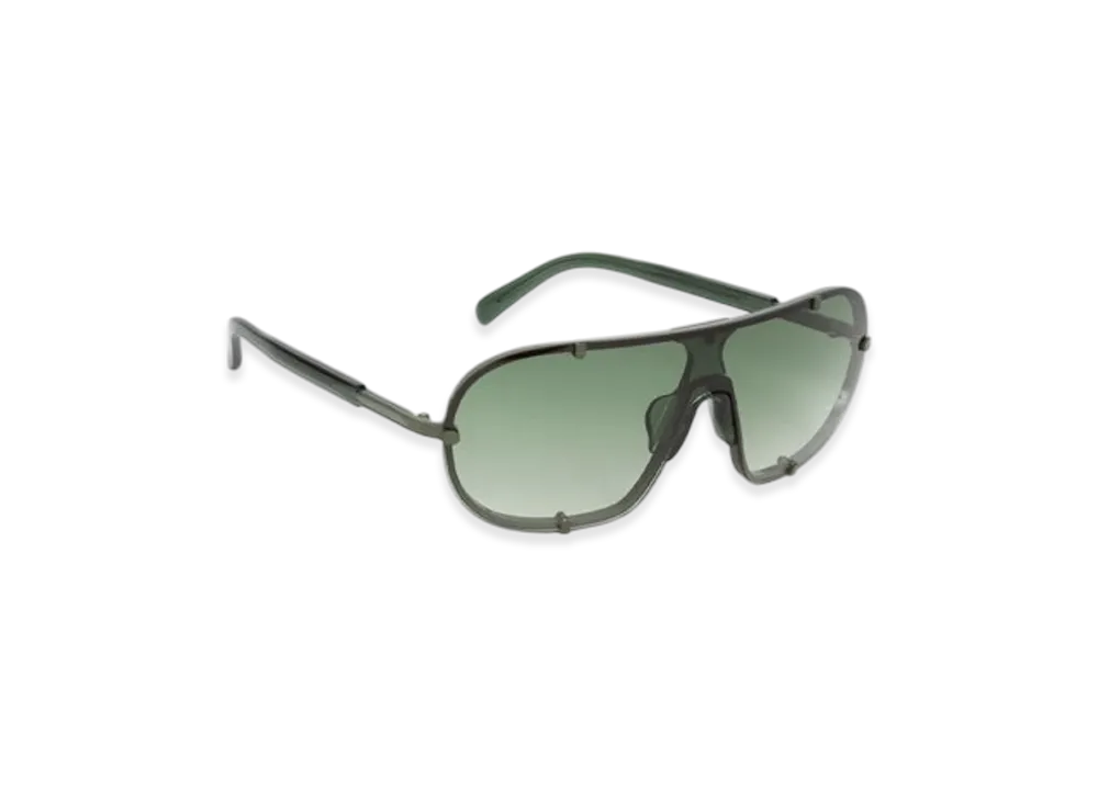 DRIES VAN NOTEN Aviator Sunglasses "Khaki"