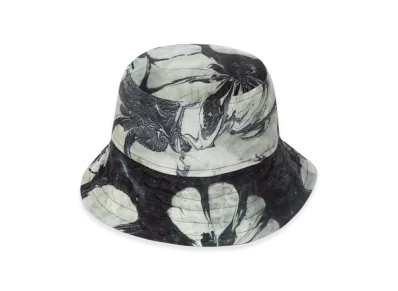 DRIES VAN NOTEN Printed Bucket Hat "Green"