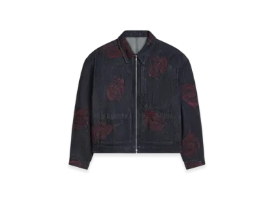 DRIES VAN NOTEN Embroidered Denim Jacket "Indigo"