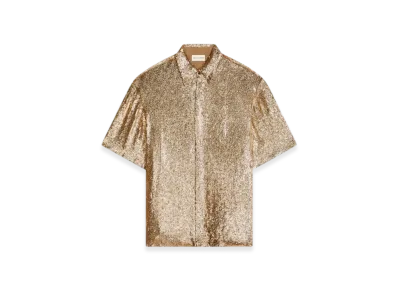 DRIES VAN NOTEN Embellished Shirt "Gold"