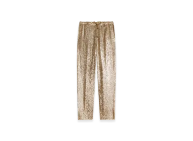 DRIES VAN NOTEN Embellished Pants "Gold"