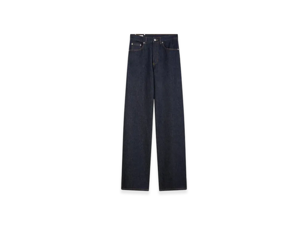 DRIES VAN NOTEN Women's Wide Jeans "Indigo"
