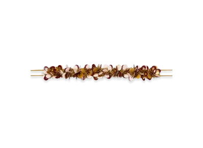 DRIES VAN NOTEN Women's Embroidered Necklace "Pink"
