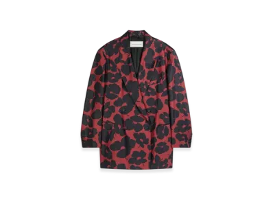 DRIES VAN NOTEN Women's Oversized Blazer "Red"