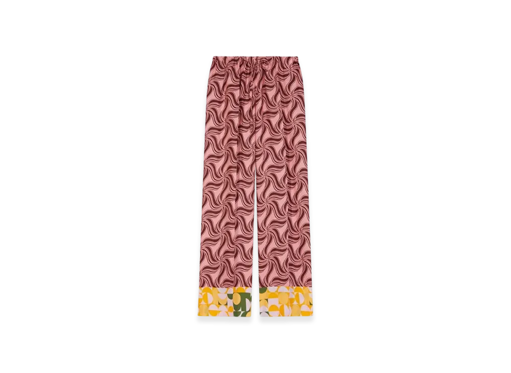 DRIES VAN NOTEN Women's Elasticated Pants "Pink"