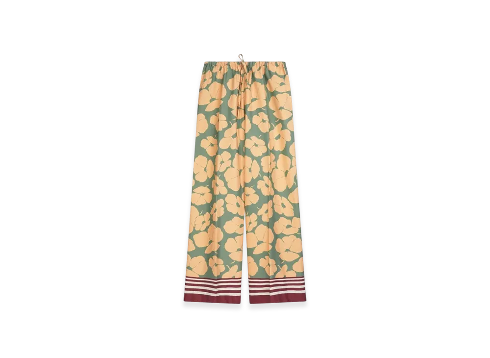 DRIES VAN NOTEN Women's Elasticated Pants "Mint"