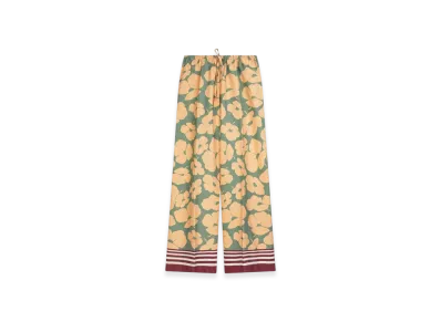 DRIES VAN NOTEN Women's Elasticated Pants "Mint"