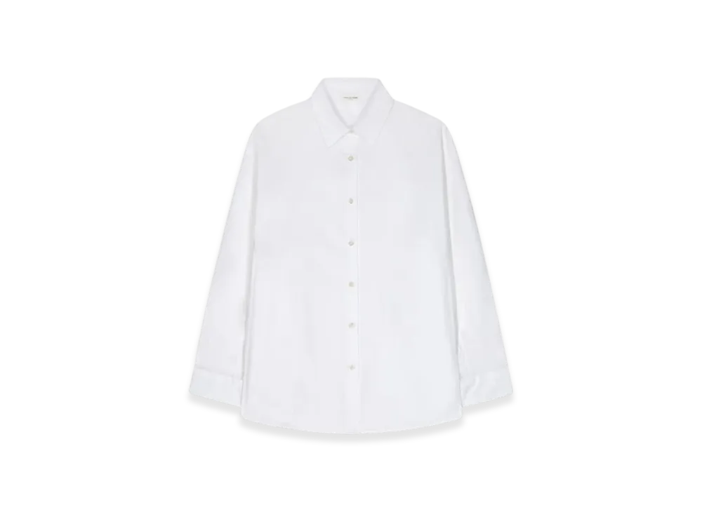 DRIES VAN NOTEN Women's Cocoon Shirt "White"