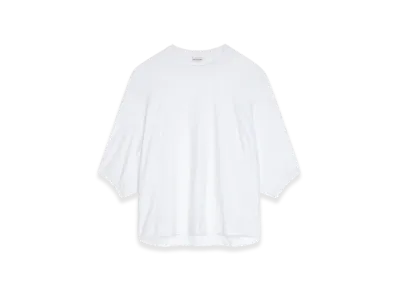 DRIES VAN NOTEN Women's Balloon Sleeves Tee "White"