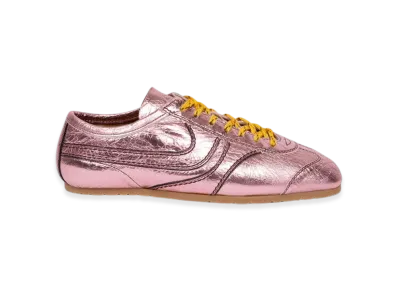 DRIES VAN NOTEN Women's Metallic Sneakers "Pink"