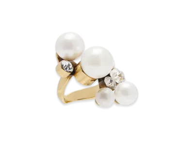 DRIES VAN NOTEN Women's Ornamented Ring "Gold"