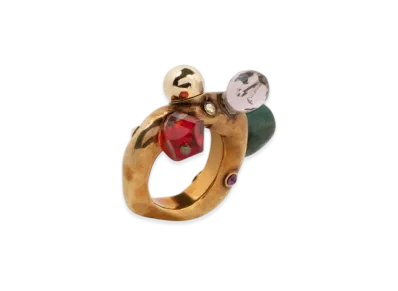DRIES VAN NOTEN Women's Embellished Ring "Multi"