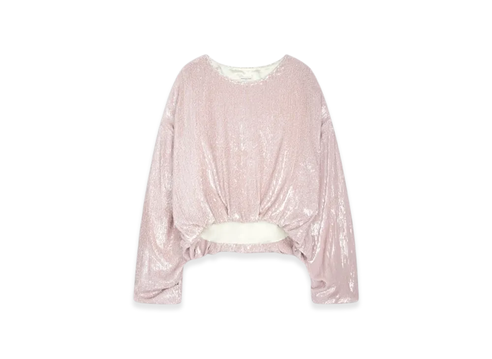 DRIES VAN NOTEN Women's Embellished Top "Pink"