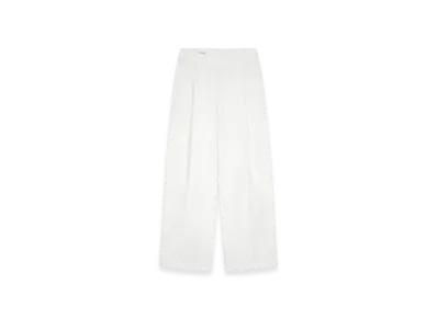 DRIES VAN NOTEN Women's Elasticated Pants "White"