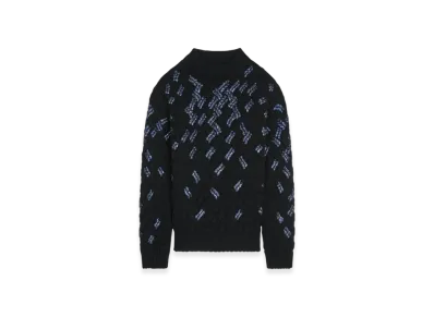 DRIES VAN NOTEN Women's Embellished Sweater "Black"