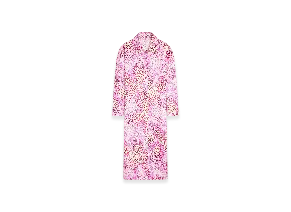 DRIES VAN NOTEN Women's Printed Jacquard Mac "Fuchsia"