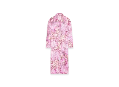 DRIES VAN NOTEN Women's Printed Jacquard Mac "Fuchsia"