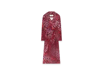 DRIES VAN NOTEN Women's Printed Mac "Auber"