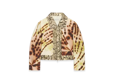 DRIES VAN NOTEN Women's Embellished Jacket "Olive"
