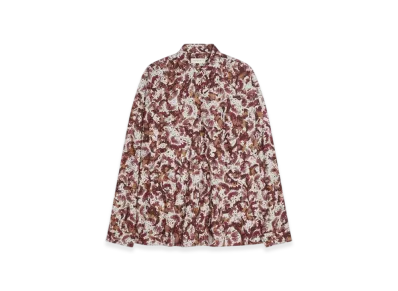 DRIES VAN NOTEN Women's Cotton Cocoon Shirt "Brown"