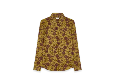 DRIES VAN NOTEN Women's Printed Shirt "Olive"