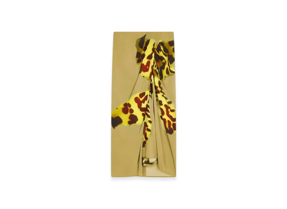 DRIES VAN NOTEN Women's Draped Flared Skirt "Ocra"