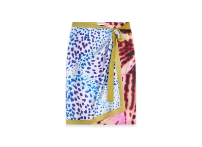 DRIES VAN NOTEN Women's Wrap Scarf-Skirt "Pink"