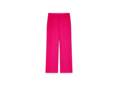 DRIES VAN NOTEN Women's Slouchy Pants "Fuchsia"