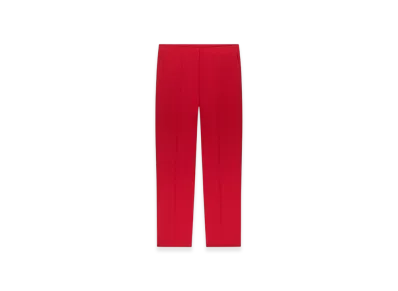 DRIES VAN NOTEN Women's Fitted Wool Pants "Red"