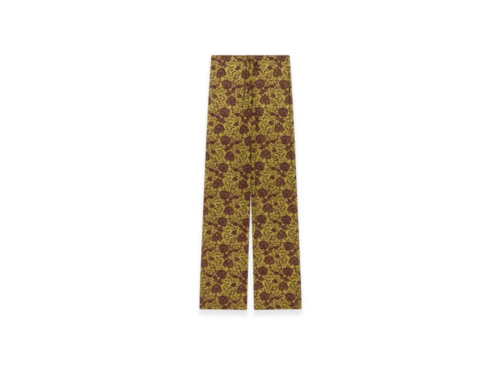 DRIES VAN NOTEN Women's Elasticated Pants "Olive"