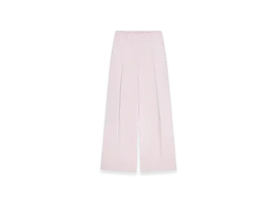 DRIES VAN NOTEN Women's Wide Pleated Pants "Lilac"
