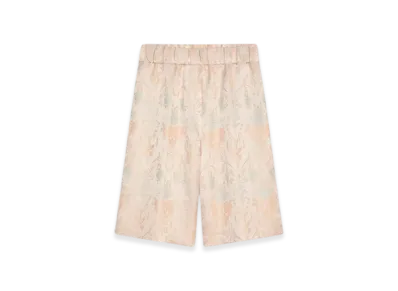 DRIES VAN NOTEN Women's Jacquard Shorts "Pink"