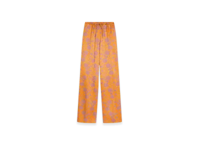 DRIES VAN NOTEN Women's Jacquard Pants "Mandarin"