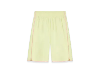 DRIES VAN NOTEN Women's Wide Leg Shorts "Pale Yellow"