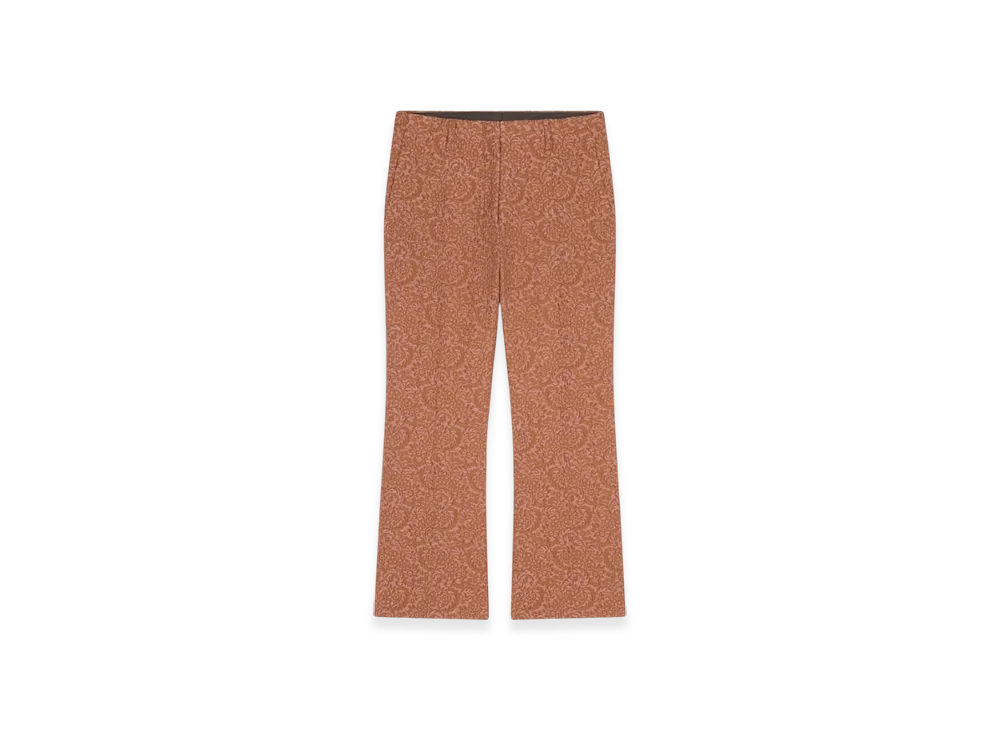 DRIES VAN NOTEN Women's Jacquard Pants "Peach"
