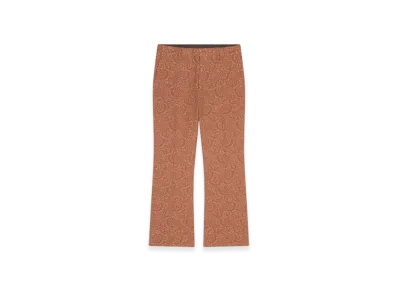 DRIES VAN NOTEN Women's Jacquard Pants "Peach"